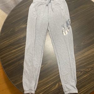 JUST DO IT band & Silver NIKE logo sweatpants